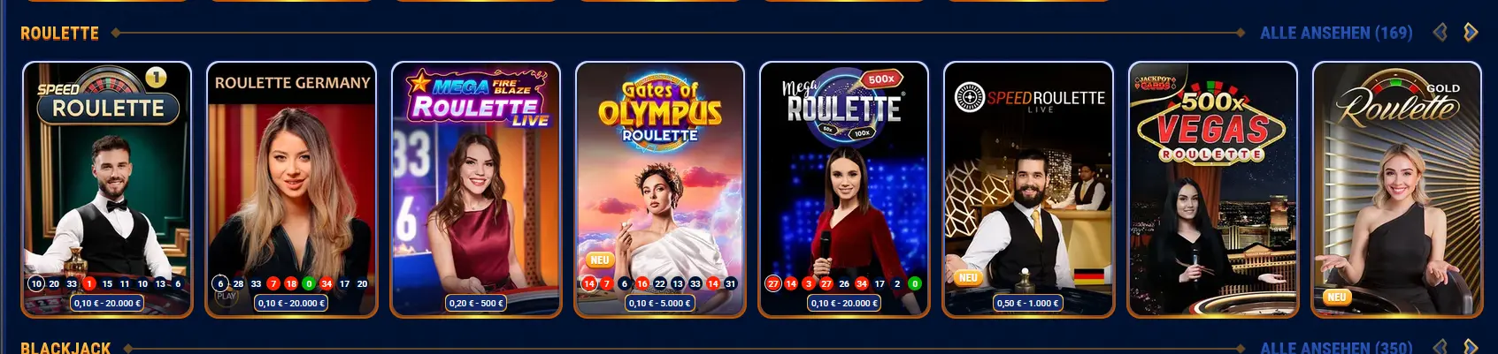 Wingaga Live Roulette mit Echtzeit-Quoten von Evolution Gaming